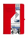 Kalendarz Pedagoga 2026/2027 A5 tygodniowy Salsa - czerwony
