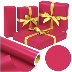 Papier ozdob. Malinowa Elegancja X-Strong 38cmx20m