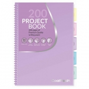 Coolpack, Kołozeszyt Project Book pastelowy B5 - fioletowy (81346CP)