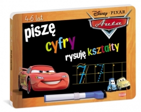 Disney Auta Piszę cyfry, rysuję kształty - Opracowanie zbiorowe