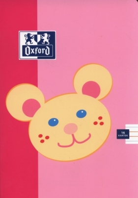 Zeszyt A5 Oxford Kids w trzy linie 16 kartek
