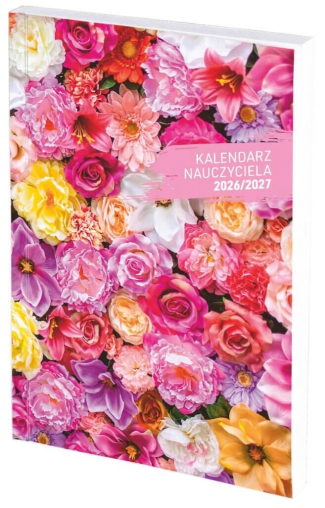 <img src='https://webimage.pl/pics/346/3/d5900009213089.jpg' style='height:440px' /> Kalendarz naucz. A5 tyg. PCV Kwiaty