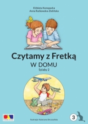 Czytamy z Fretką cz.3 W domu. Sylaby 2 - Elżbieta Konopacka, Anna Rutkowska-Zielińska, Katarzyna Struczyńska