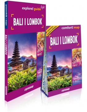 Bali i Lombok 2w1 przewodnik light + mapa - Kalicka Anna, Nitka Adam