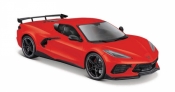 Model kompozytowy Chevrolet Corvette 1/24 czerwony (10131534RD)