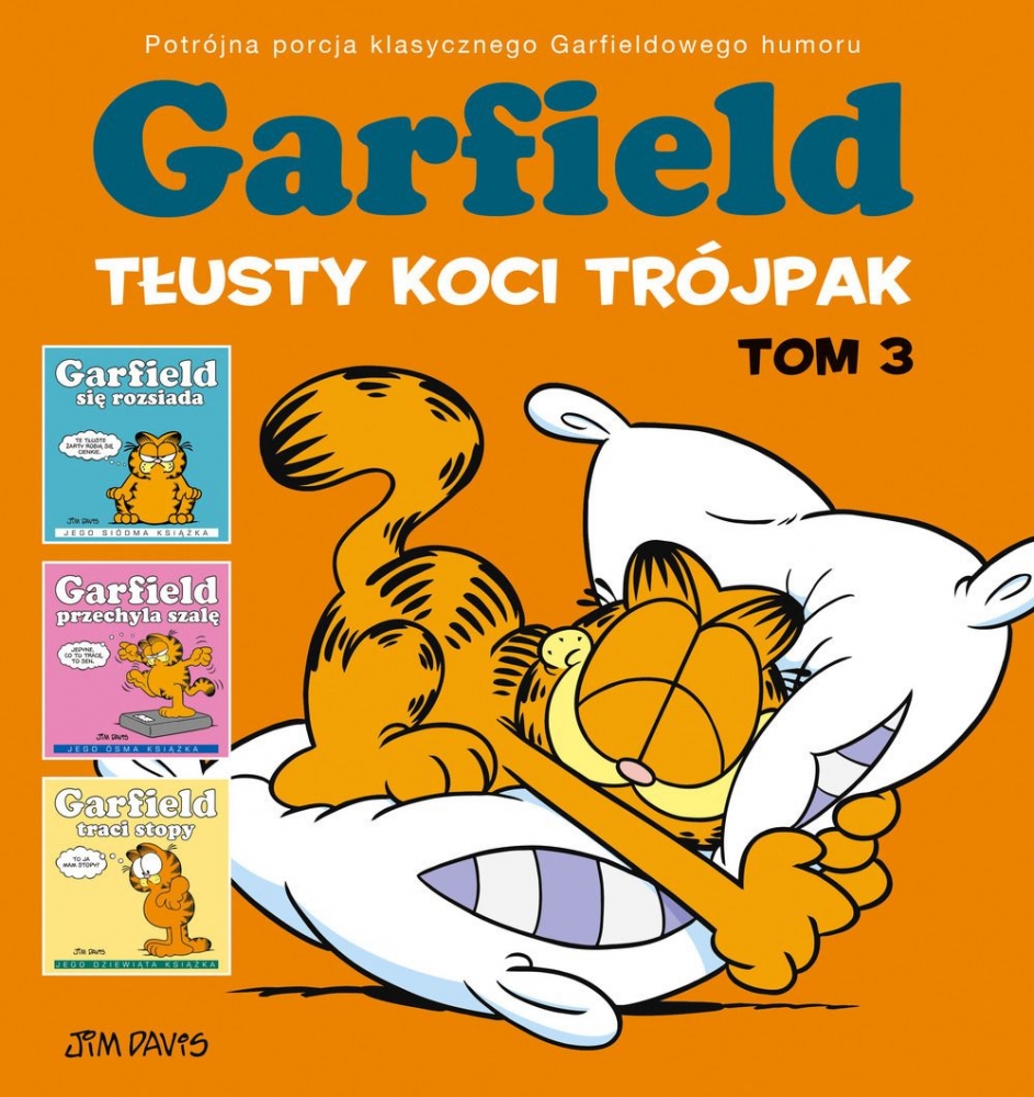 Garfield. Tom 3. Tłusty koci trójpak