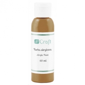 Farba akrylowa, 60 ml - light brown (DPFA-028)