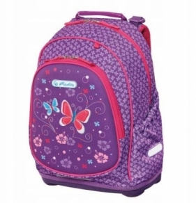 Plecak szkolny Bliss Purple Butterfly