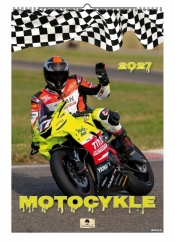 Kalendarz 2027 A3 ścienny - motocykle