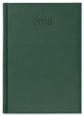 Kalendarz 2016 Książkowy A5 dzienny VIVO zielony