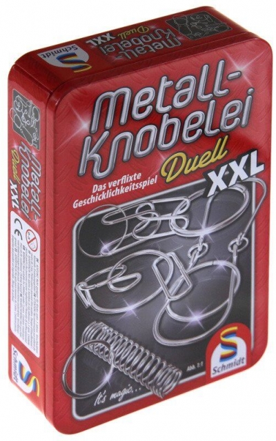 <img src='https://webimage.pl/pics/347/2/d4001504512347.jpg' style='height:440px' /> Łamigłówki druciane XXL w metalowej puszce