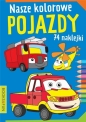 Nasze kolorowe pojazdy z naklejkami - Opracowanie zbiorowe