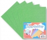  Papier ozdobny A4 brokatowy 140g zielony 5ark
