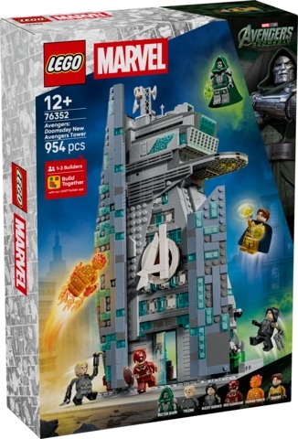 <img src='https://webimage.pl/pics/347/3/d5702018063347.jpg' style='height:440px' /> LEGO SUPER HEROES Avengers Doomsday Nowa Wieża Avengersów 76352