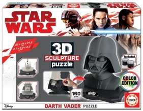 Puzzle 3D Rzeźba Lord Vader czarny (17334)