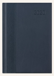 Kalendarz książkowy B6 Lux 2020 gecco granat
