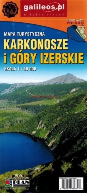 Karkonosze i Góry Izerskie 1:50 000 w.2021 - Opracowanie zbiorowe