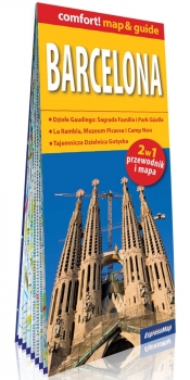 Barcelona laminowany map&guide (2w1: przewodnik i mapa) - Larysa Rogala