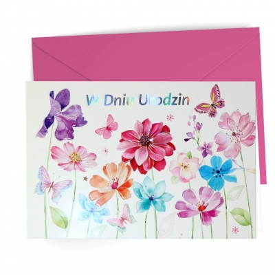 Karnet urodzinowy