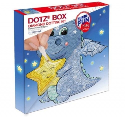 Diamond Dotz Box - Sleepy Dragon