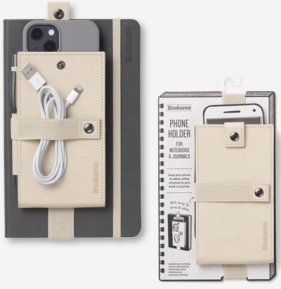 Bookaroo Phone Holder kremowy uchwyt na smartfon