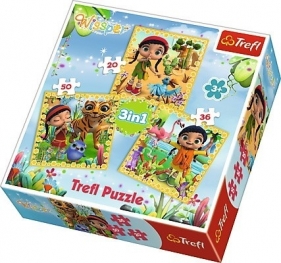 Puzzle 3w1 Wissper Wspólne podróże