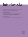 Wariacje na temat Paganiniego na 2 fortepiany Witold Lutosławski