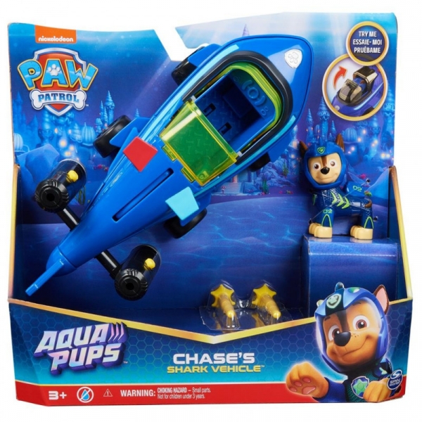 Psi Patrol Aqua Pojazdy tematyczne Chase (6065229/20139007)