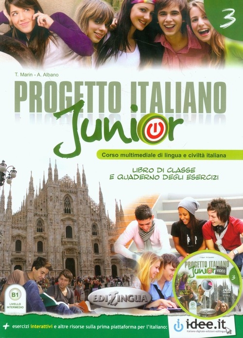 Progetto italiano junior 3 podręcznik + ćwiczenia + CD audio