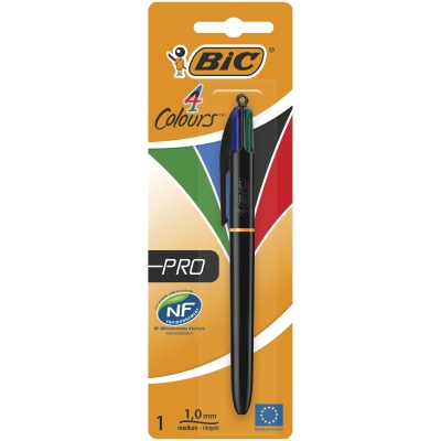 <img src='https://webimage.pl/pics/348/1/d3086123291348.jpg' style='height:440px' /> Długopis 4 Colours PRO BIC mix AST blister 1szt