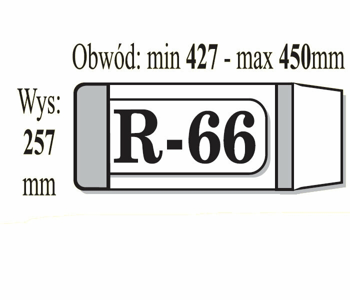Okładka książkowa regulowana R66 IKS