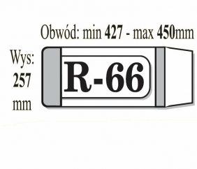 Okładka książkowa regulowana R66 IKS