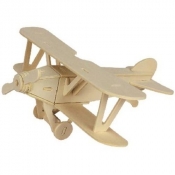 Puzzle drewniane 3D Samolot