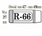 Okładka książkowa regulowana R66 IKS
