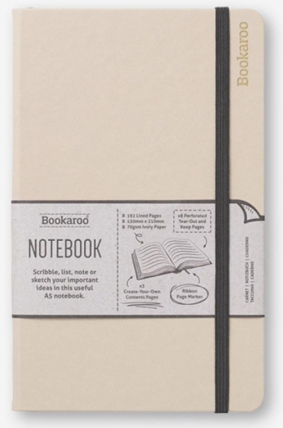Bookaroo Notatnik Journal A5 - Kremowy