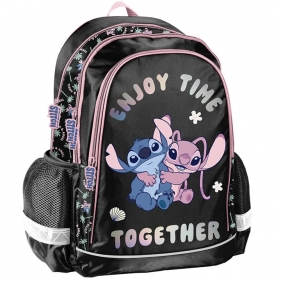 Plecak szkolny czarny Together Stitch i Angel
