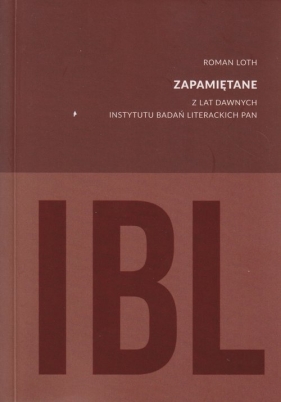 Zapamiętane - Roman Loth