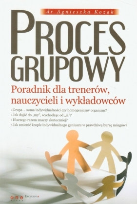 Proces grupowy Poradnik dla trenerów, nauczyczycieli i wykładowców - Kozak Agnieszka