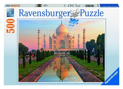 Puzzle Piękny Taj Mahal 500 (145348)