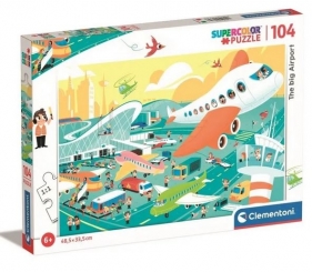 Puzzle 104 Super Kolor Big Airport