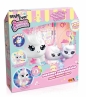 Świecące dekorożce DIY Rodzinka jednorożców kawaii