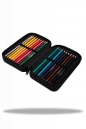 Coolpack, Piórnik potrójny z wyposażeniem Jumper 3 - K-Pop Dark