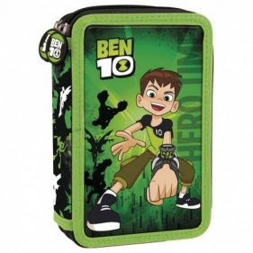 Piórnik dwukomorowy z wyposażeniem Ben 10