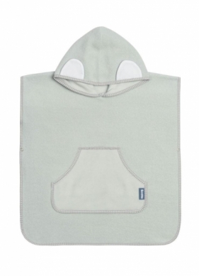 Ponczo kąpielowe szary 55x60cm