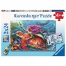 Puzzle 2x24: Przygody Syrenek (078349) Wiek: 4+