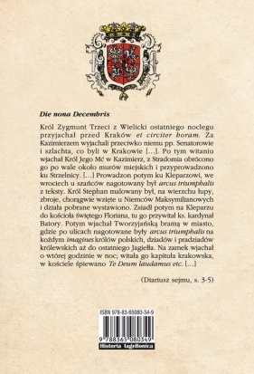 Diariusze sejmu koronacyjnego Zygmunta III Wazy 1587/1588 roku - Kaniewska Irena