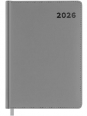 Kalendarz książkowy 2026 A4 grafitowy EASY
