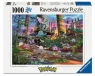 Ravensburger, Puzzle 1000: Pokemon 2 (12002034) Wiek: 14+