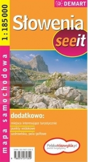 Słowenia. See It - Mapa samochodowa