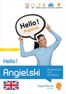 Hello! Angielski. Błyskawiczny kurs obrazkowy (poziom podstawowy A1) - Natalia Wajda